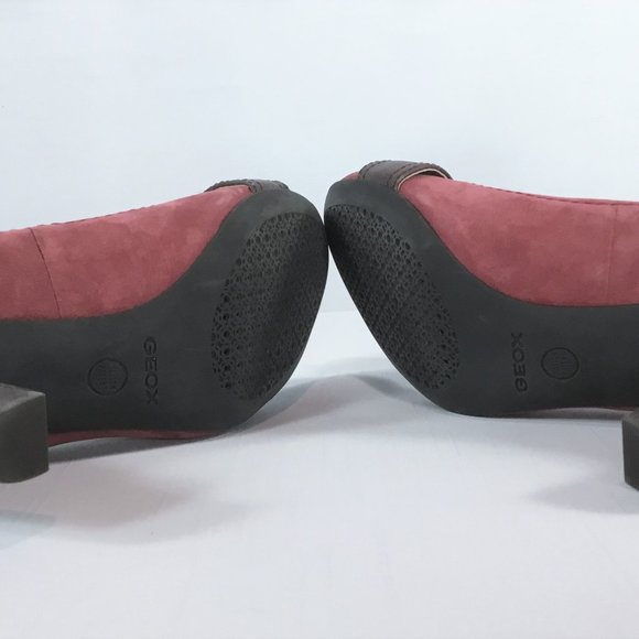 Geox Rose Suede Heels - Picture 4 of 6